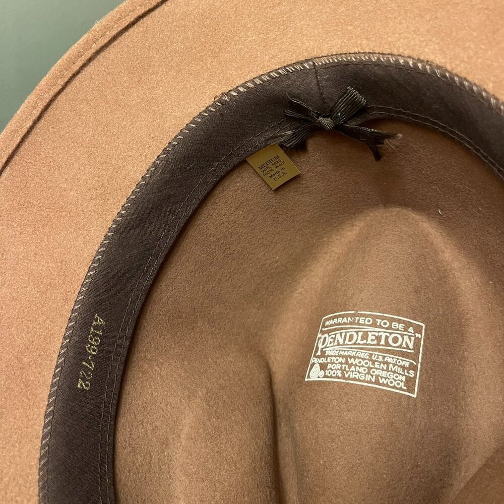 Pendleton Outback/Fedora Style 100% Virgin Wool H… - image 6